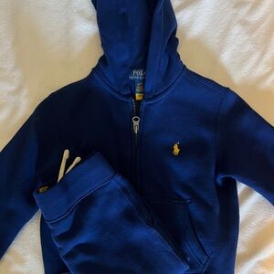 3T, Ralph Lauren Hooded Sweatsuit